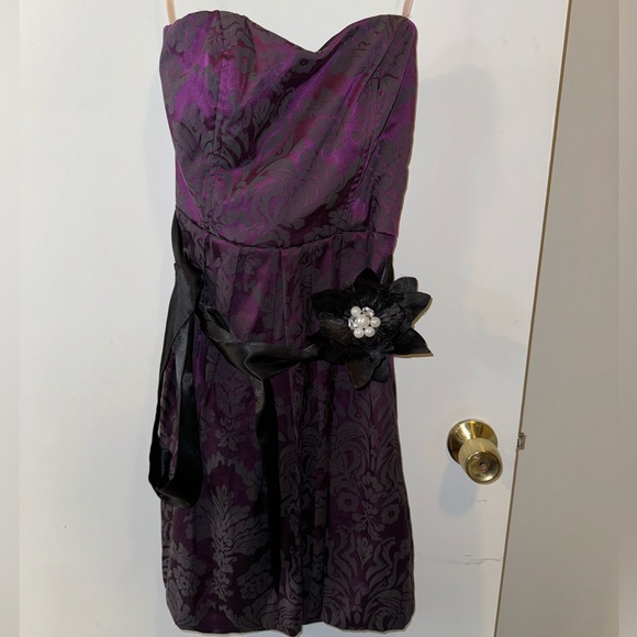 Juniors Formal Strapless Party Gown Dress Dress Size 9 - Picture 1 of 7